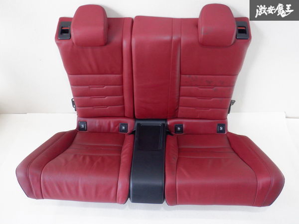  Lexus оригинальный DAA-AVC10 AVC10 RC RC300h F спорт H30/3 задние сидения после часть сиденье красный кожа полки 