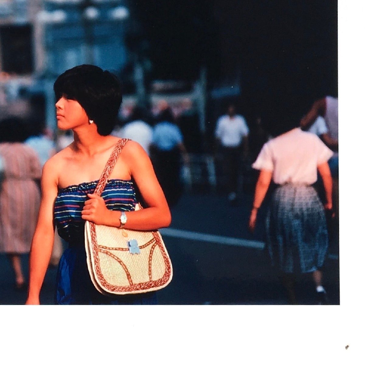 真作保証品『牛腸茂雄 カラープリント作品 写真集「見慣れた街の中で」収録 写真展使用品』_画像6