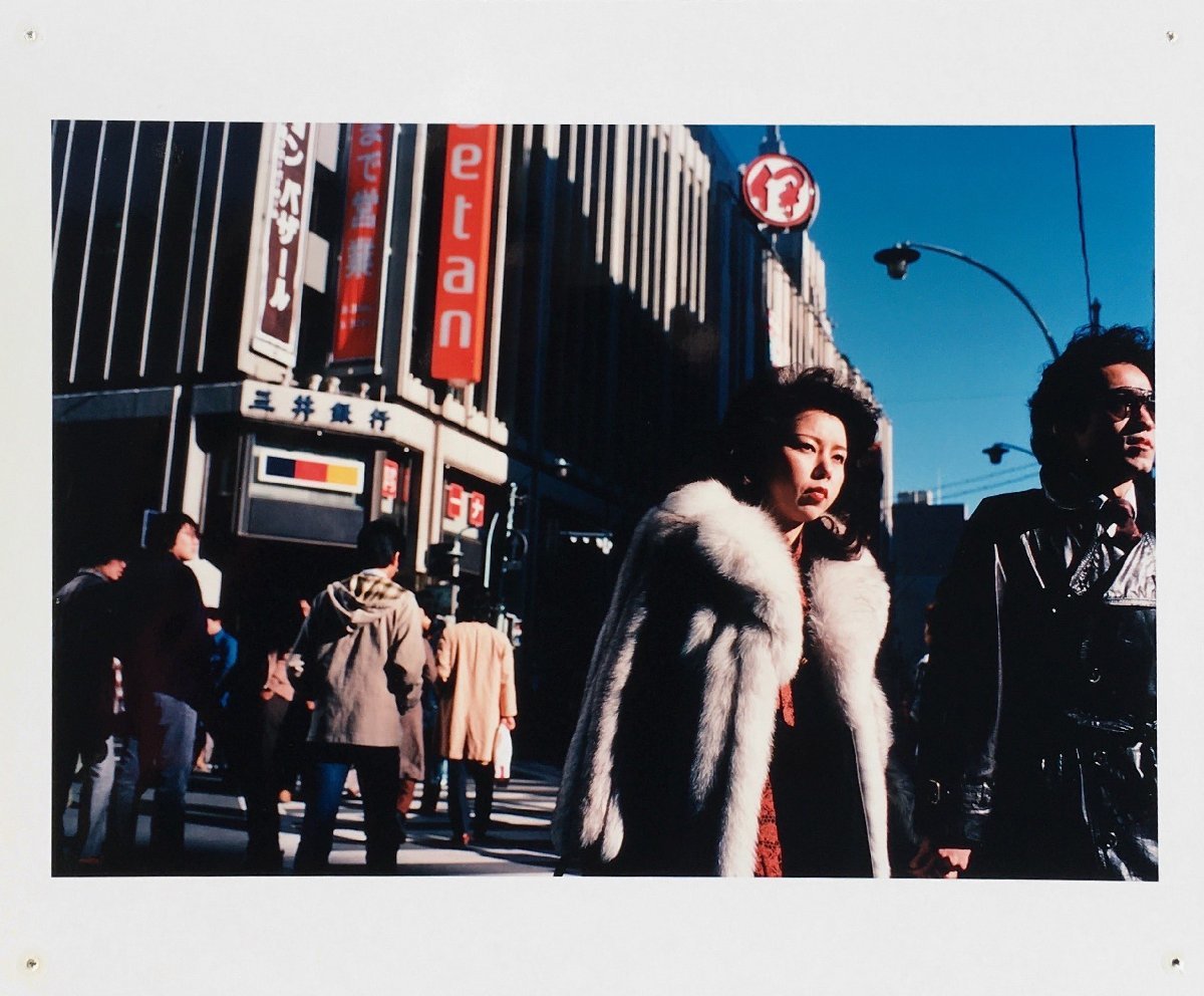 真作保証品『牛腸茂雄 カラープリント作品 写真集「見慣れた街の中で」収録 写真展使用品』_画像1