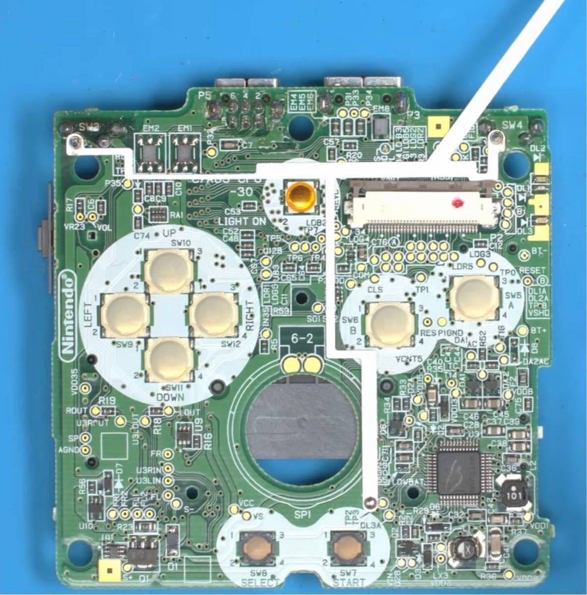 retrosix GBA SP CleanScreen Kit new goods unused goods 