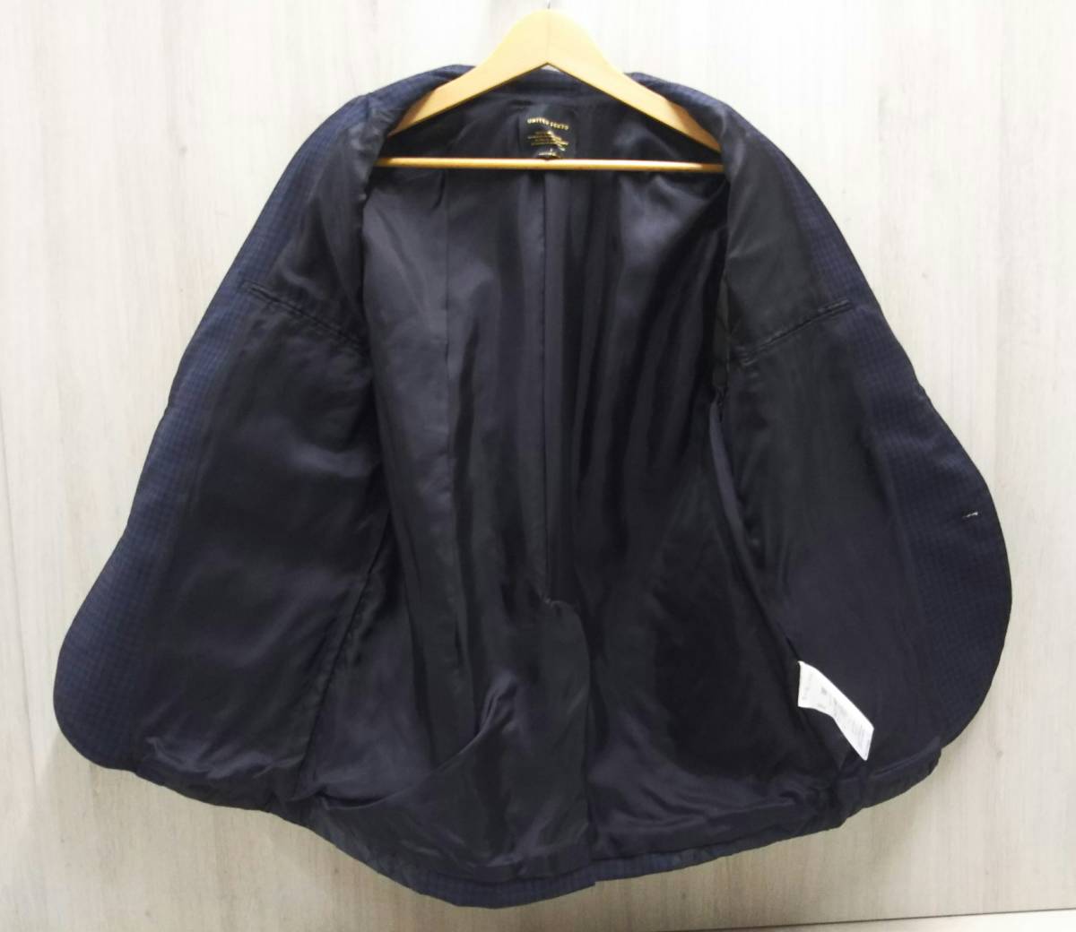 UNITED TOKYO ユナイテッドトウキョウ テーラードジャケット 黒 紺 400553011 メンズ サイズ1_画像3