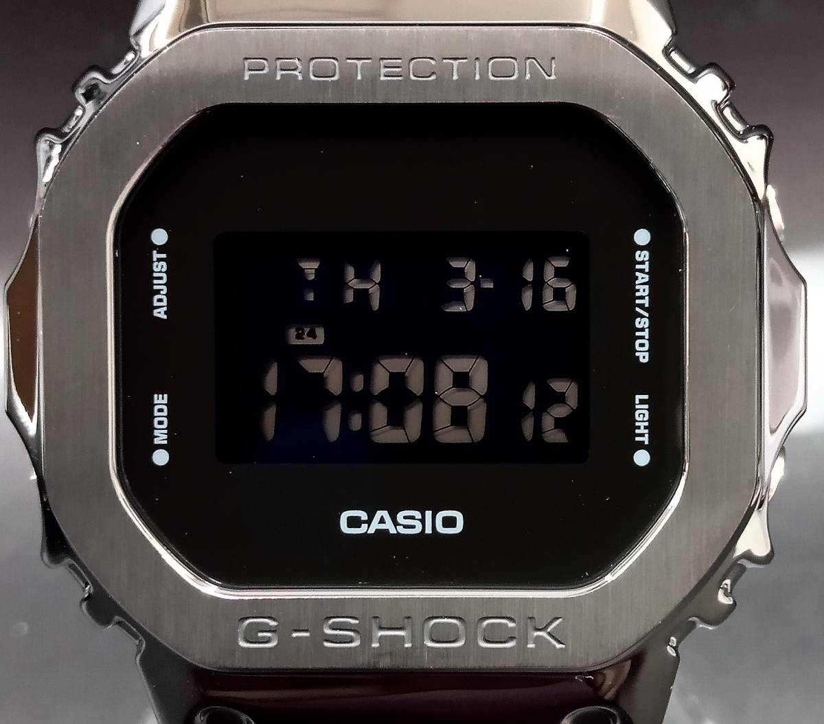 CASIO カシオ G‐SHOCK ジーショック GM-5600B-1JF 腕時計 メンズ クォーツ 電池式 ブラック アナログ 店舗受取可