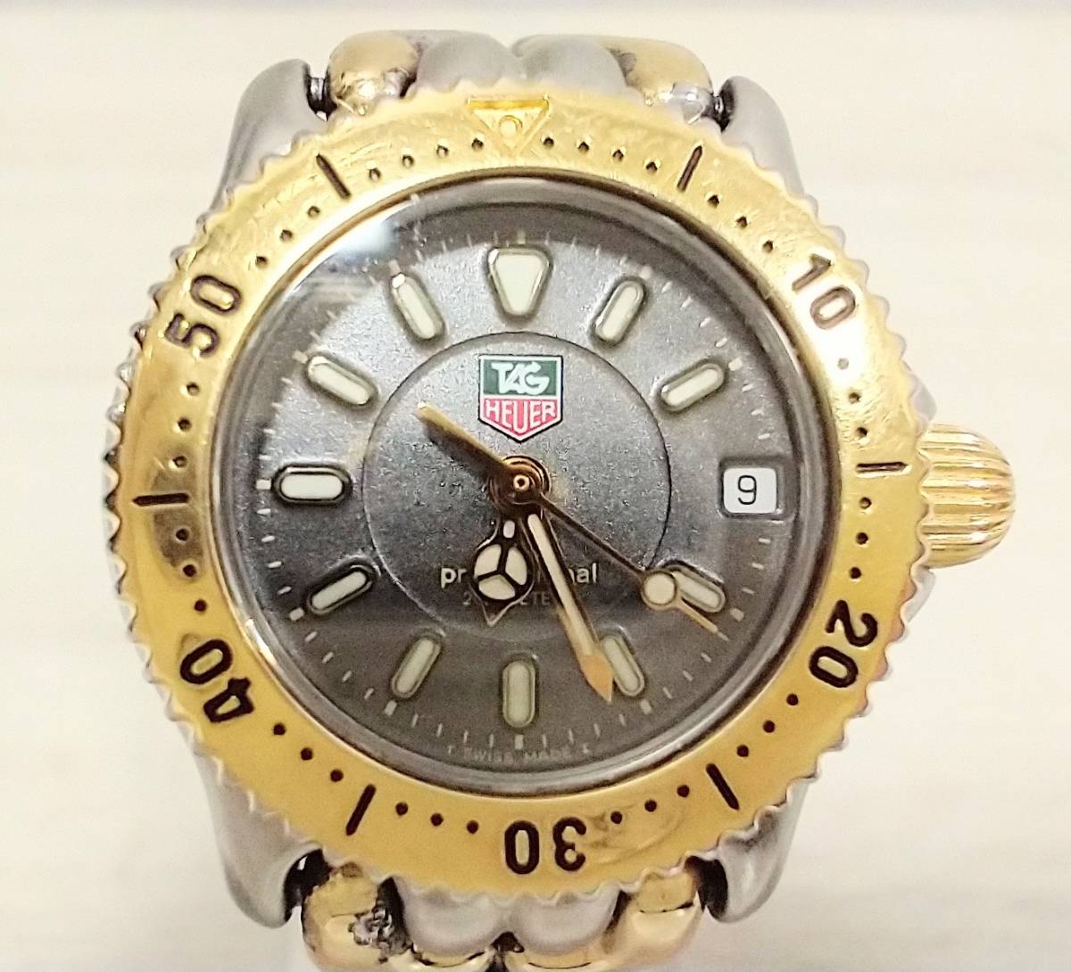 【高級腕時計】TAG HEUER タグ・ホイヤー／プロフェッショナル ／W-G1420-0／セル 時計