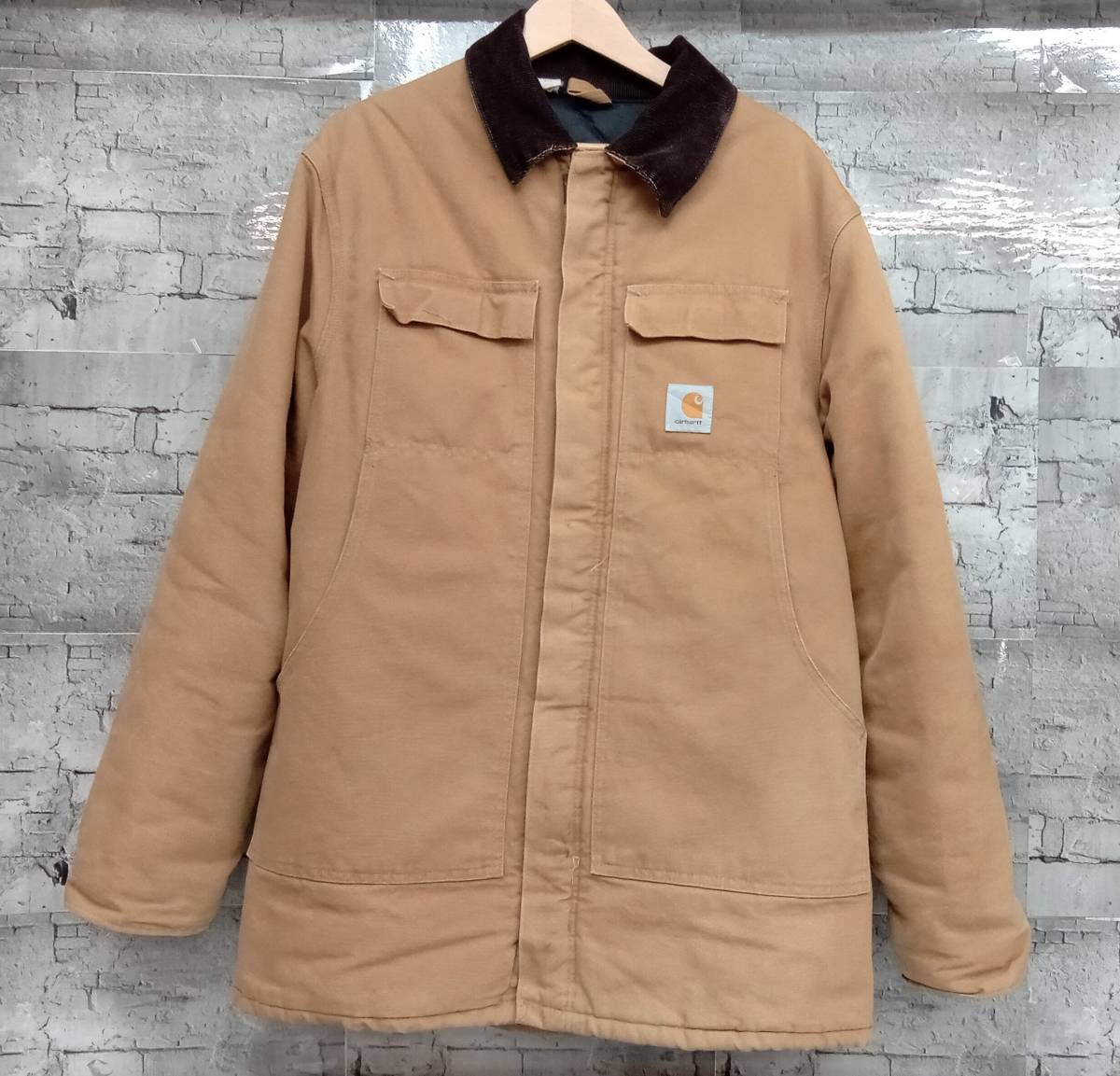 魅了 Traditional Duck カーハート Carhartt Coat ベージュ 44T CQ196