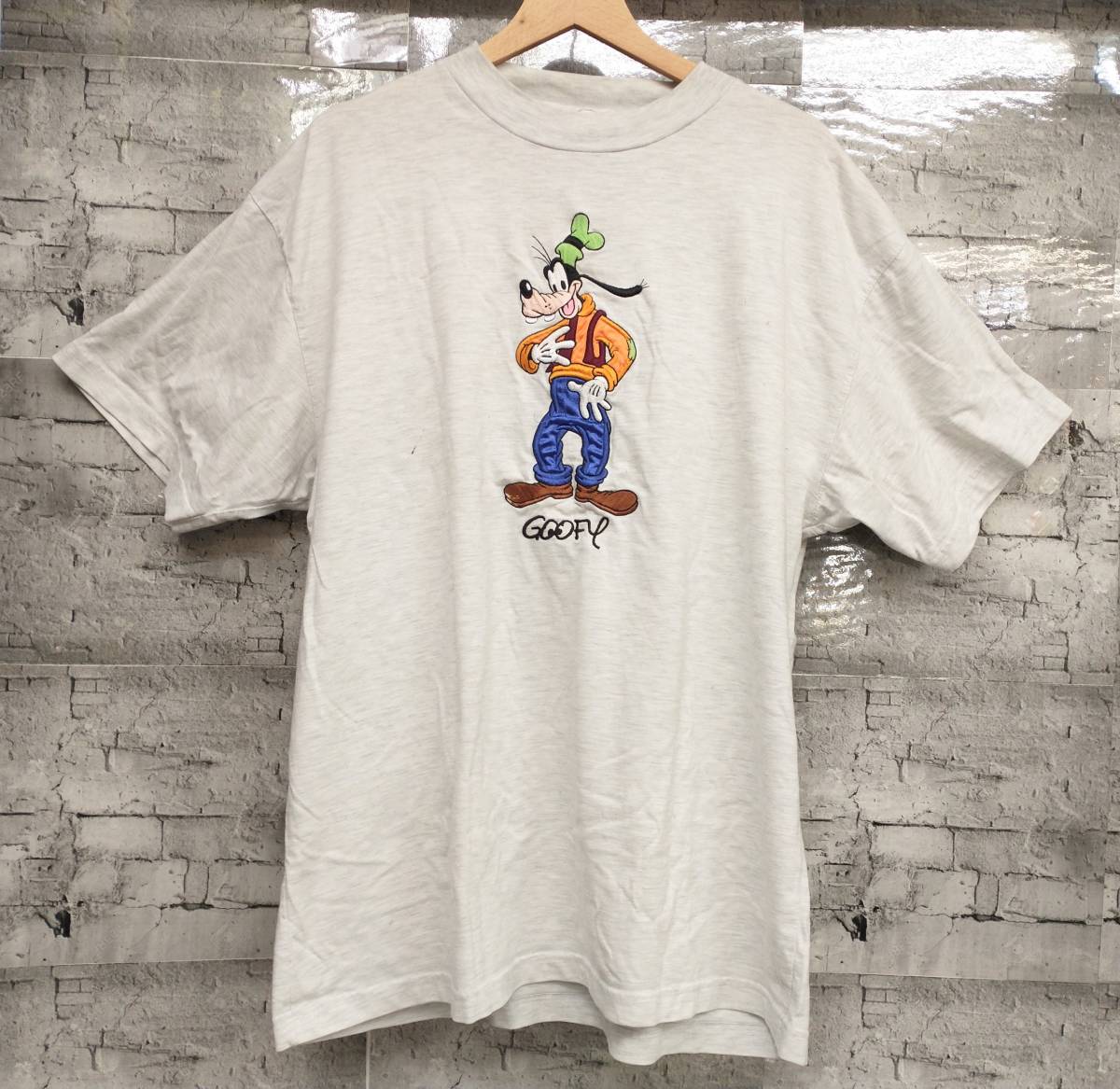 美品】 古着 MICKEY 店舗受取可 グレー サイズ表記L/XL ディズニー