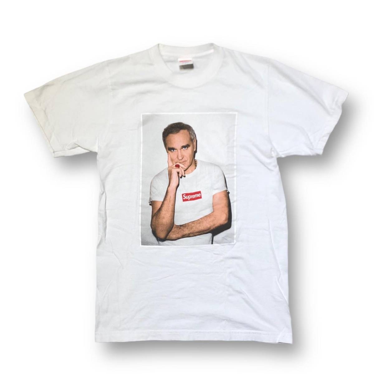 16ss Supreme MORRISSEY モリッシー半袖Tシャツ サイズ:S ホワイト シュプリーム 店舗受取可