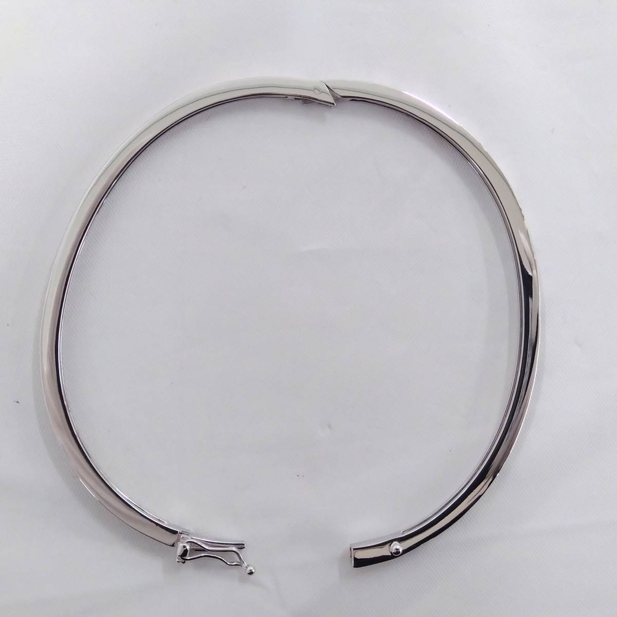 Star Jewelry K18 ダイヤモンド0.07ct バングル11.9g スタージュエリー