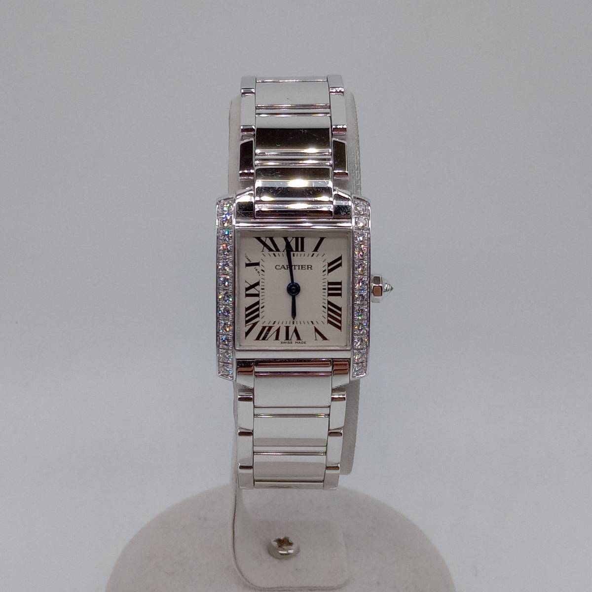 Cartier WE1002S3／18KWG タンクフランセーズ 時計
