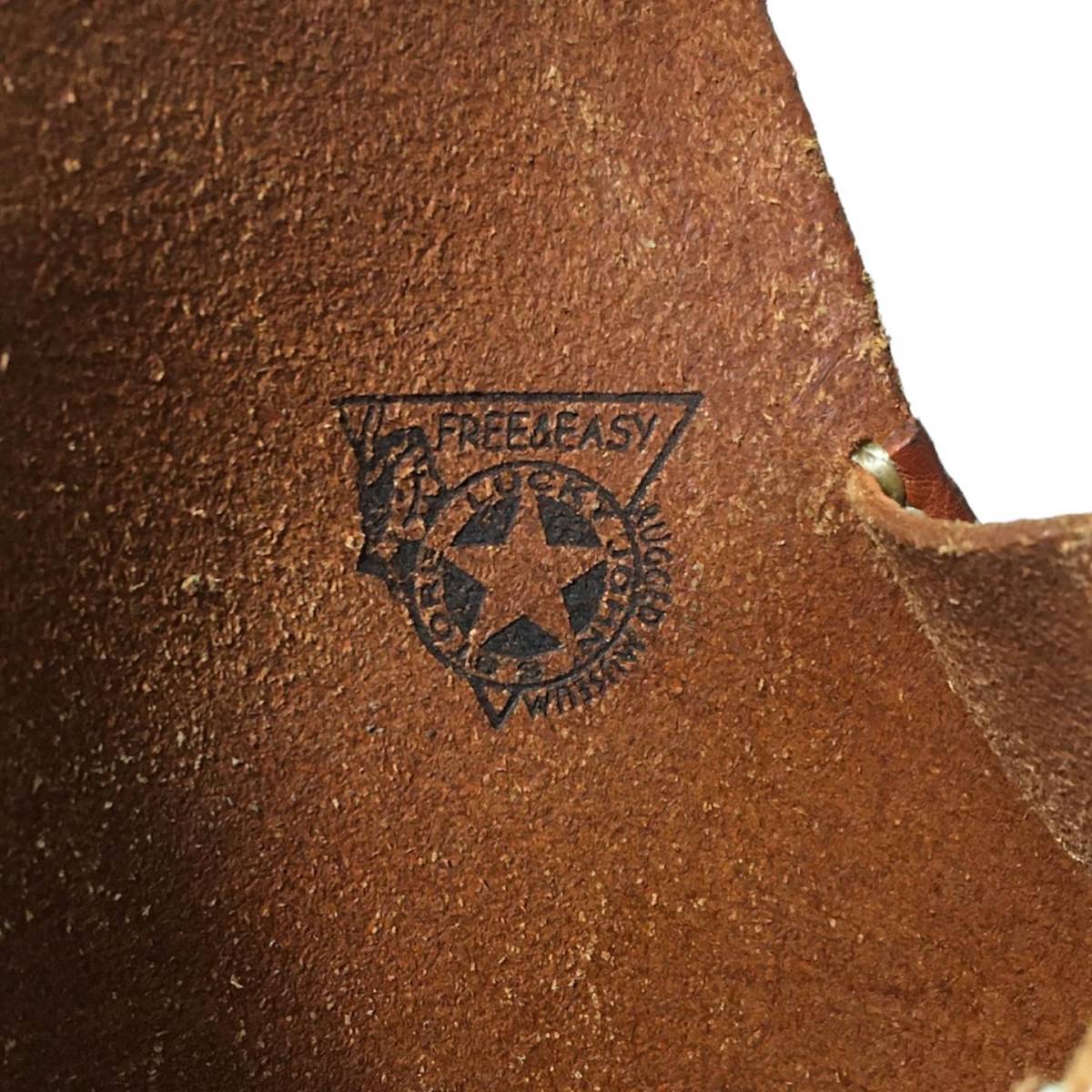 LUCKY JOHN concho button leather Shoulder Bag コンチョボタンレザーショルダーバッグ ラッキージョン 店舗受取可の画像9