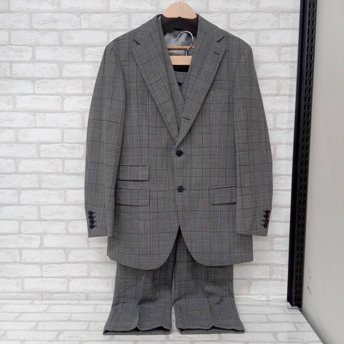 BEAMS Brilla per il gusto 3点セット スーツ フォーマル チェック