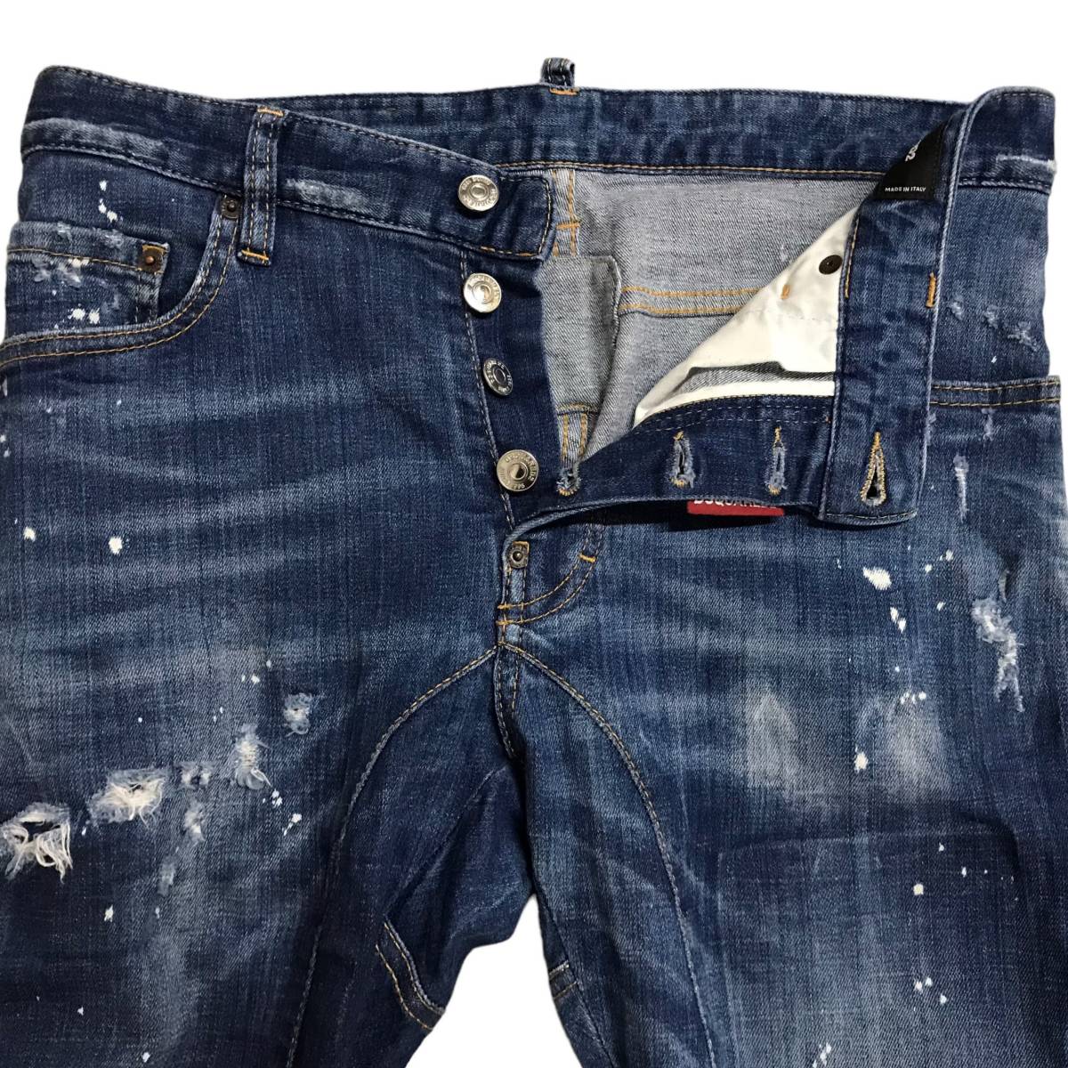 直送商品 BIKER TIDY ディースクエアード DSQUARED2 JEAN 店舗受取可