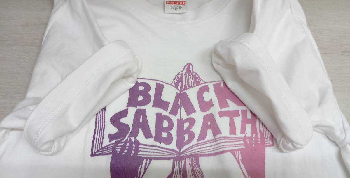 Supreme/シュプリーム/半袖Tシャツ/Black Sabbath 16SS Tome Tee/ホワイト×パープル系/Sサイズ_画像5