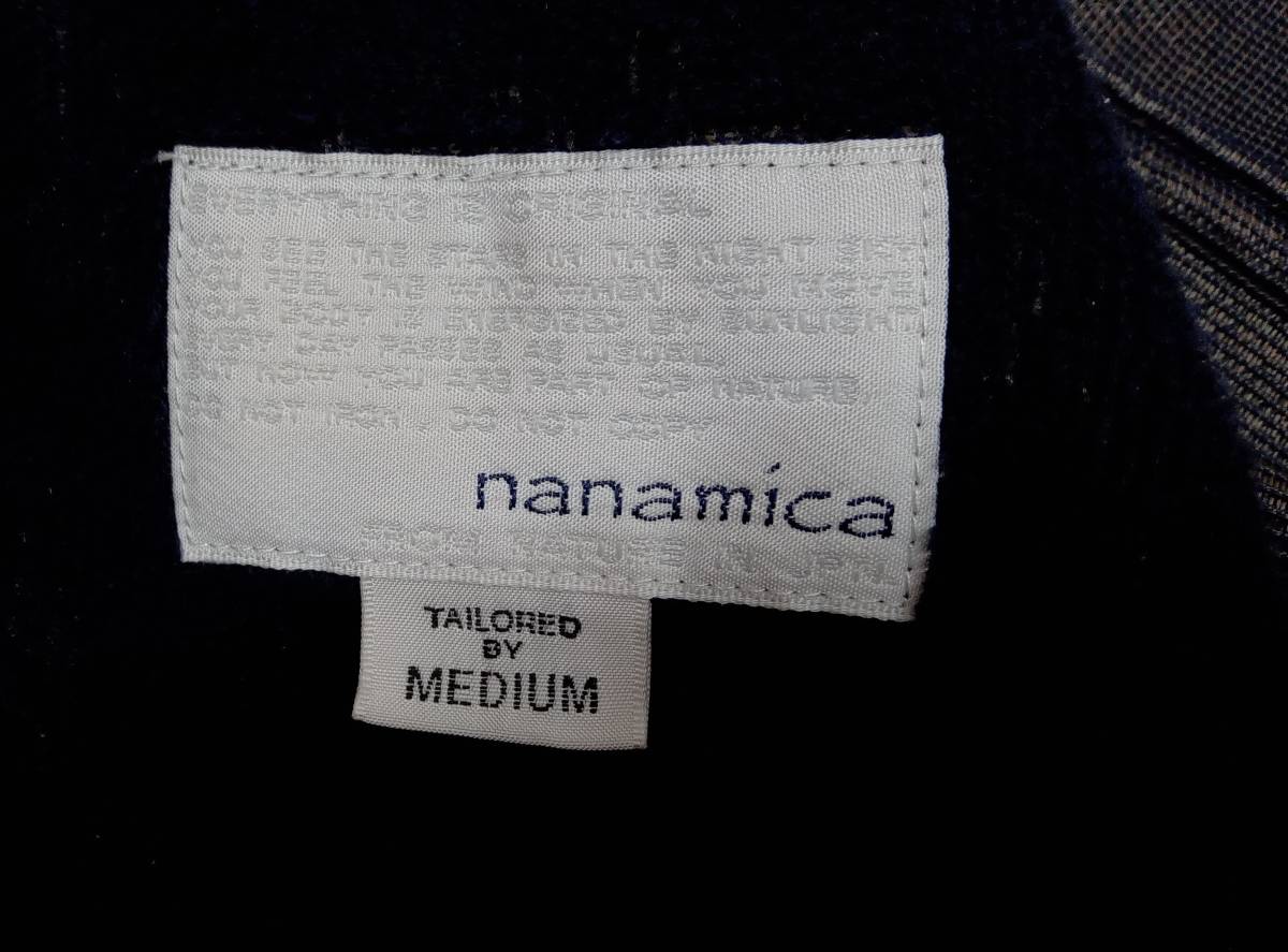 nanamica/ナナミカ/テーラードジャケット/Patio Jacket/SUAS522/ネイビー/Mサイズ_画像7