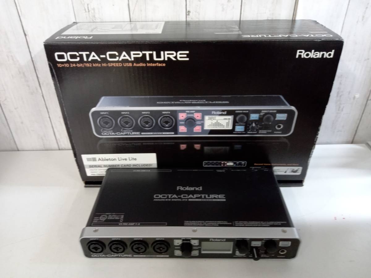 Roland ローランド オーディオインターフェイス OCTA-CAPTURE UA-1010-