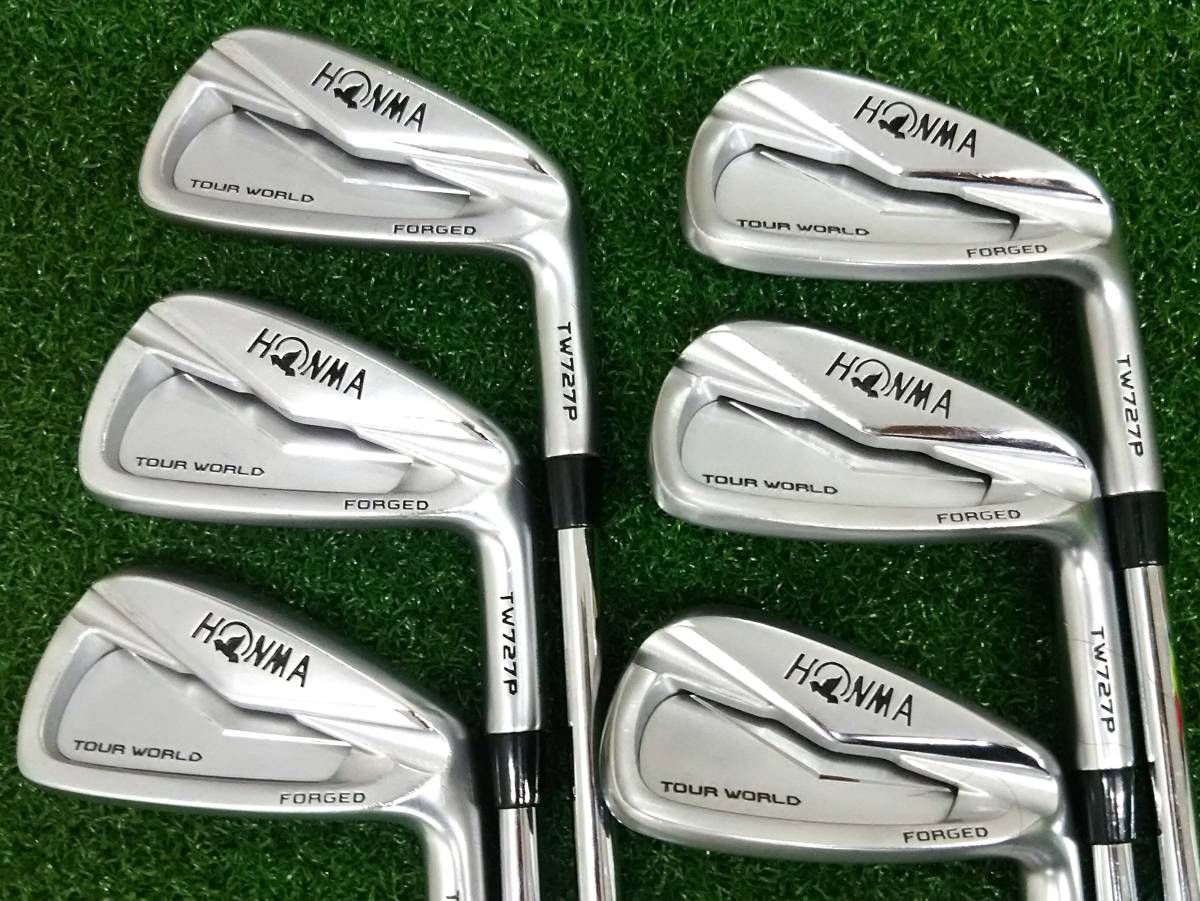 アイアンセット HONMA GOLF TOUR WORLD TW727P FORGED N.S.PRO Zelos8