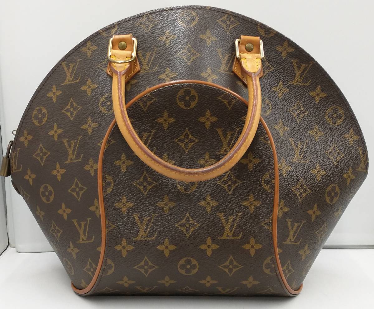 LOUIS VUITTON　ルイヴィトン　モノグラム　エリプスMM MI1917 ハンドバッグ　レザー　ブラウン　茶　M51126 鞄　品物のみ