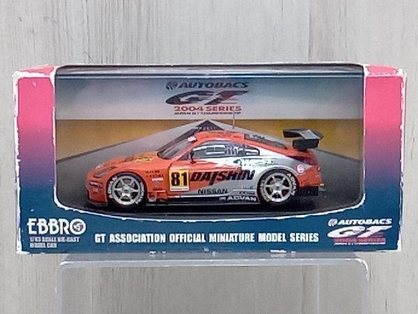 EBBRO エブロ 1/43 シーウエスト ダイシン アドバン Z GT300 JGTC2004 No.81 外箱かなりダメージありの画像1