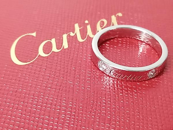 BOX・証明書付】【新品仕上げ済】Cartier カルティエ Pt950 Cドゥ