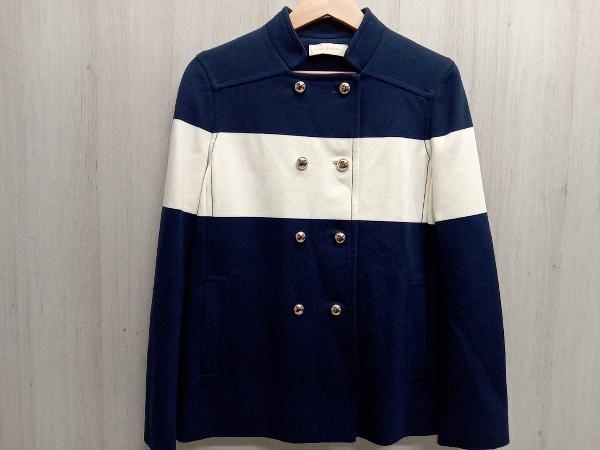 【即納!最大半額!】 マリンジャケット BURCH TORY サイズS/P グリーンメッシュ ネイビー×アイボリー その他 【即納!最大半額!】 マリンジャケット BURCH TORY サイズS/P グリーンメッシュ ネイビー×アイボリー その他