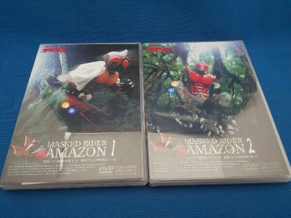 DVD 【※※※】[全2巻セット]仮面ライダーアマゾン Vol.1~2