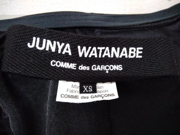 JUNYA WATANABE COMME des GARCONS JI-J018 AD2011 ポンチョジャケット レディース XSサイズ ブラック 日本製の画像7