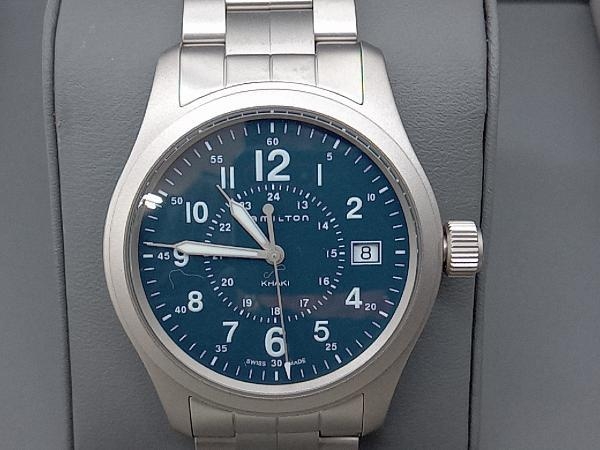 美品 【HAMILTON】ハミルトン H682010 時計 腕時計 クォーツ 電池交換済 メンズ 中古 管理番号276の画像1