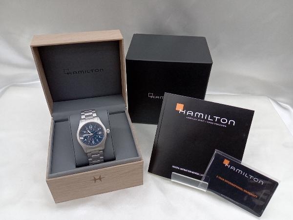 美品 【HAMILTON】ハミルトン H682010 時計 腕時計 クォーツ 電池交換済 メンズ 中古 管理番号276の画像3