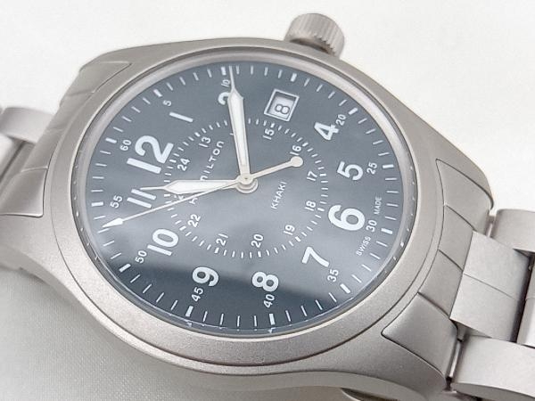 美品 【HAMILTON】ハミルトン H682010 時計 腕時計 クォーツ 電池交換済 メンズ 中古 管理番号276の画像5