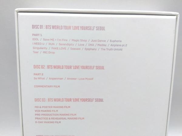 BTS WORLD TOUR LOVE YOURSELF SEOUL(UNIVERSAL MUSIC STORE & FC limitation version )(Blu-ray Disc)
