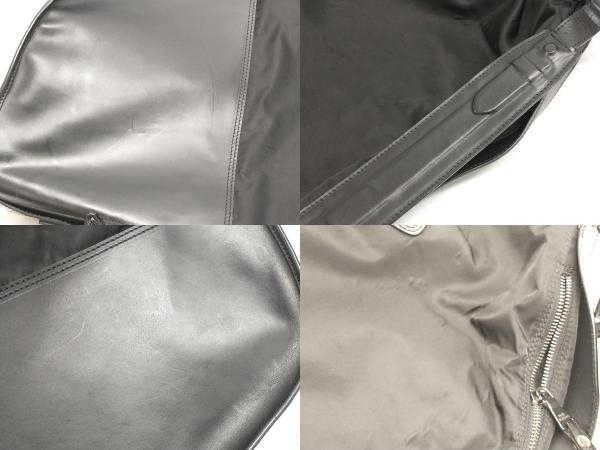 Neil Barrett/LUANDA SACK/ shoulder bag / Neil Barrett /ru under sak/ black / diagonal .. back / nylon / leather 
