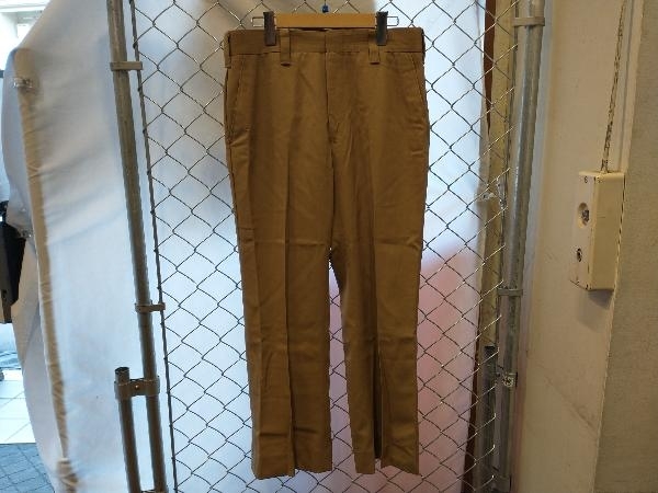 The Guys 70s Cotton Pants Dead Stock Size:W33 Made in U.S.A 綿パンツ チノパン デッドストック ベージュ 店舗受取可_画像1