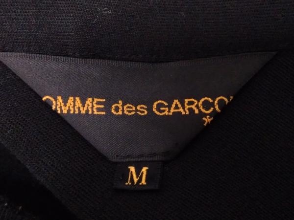 COMME des GARCONS GG-J001 AD2002 アシンメトリーダブルブレストジャケット レディース Mサイズ 毛100％ ブラック 日本製_画像7
