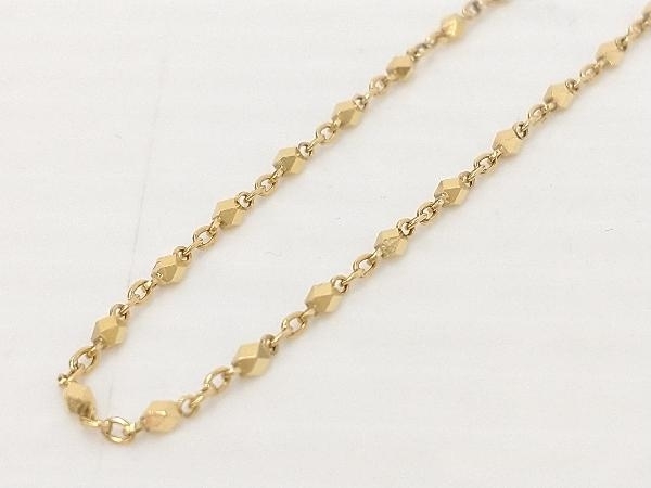 K18 39.5cm 5.0g デザインネックレスチェーン 750 | hyundaikudus.com