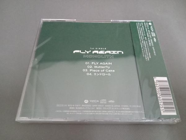 【未開封】MONOLITH CD FLY AGAIN＜Type-B＞_画像2