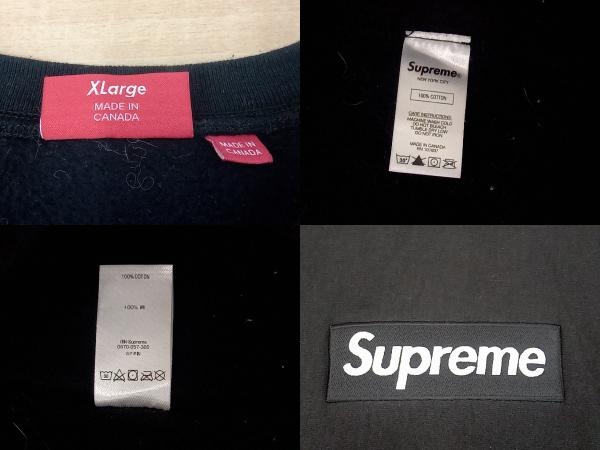 Supreme BOX LOGO CREWNECK SWEATSHIRT BLACK シュプリーム ボックス
