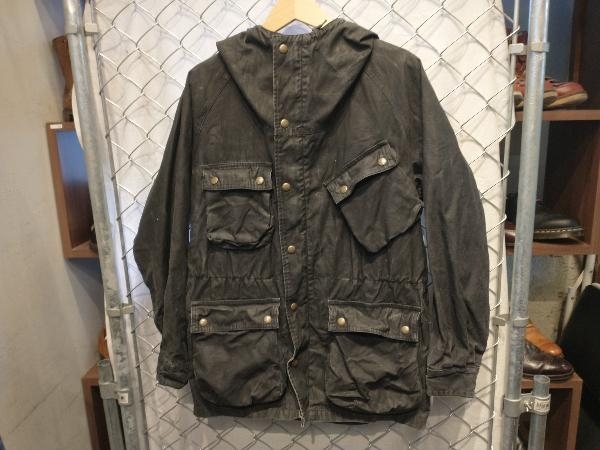 STEVENSON OVERALL HUNTING JACKET M CHARCOAL GRAY BLACK スティーブンソン オーバーオール ハンティングジャケット 日本製 店舗受取可_画像1