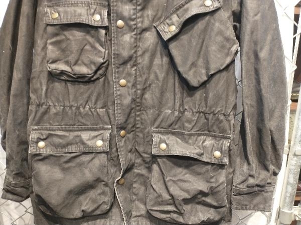 STEVENSON OVERALL HUNTING JACKET M CHARCOAL GRAY BLACK スティーブンソン オーバーオール ハンティングジャケット 日本製 店舗受取可_画像2