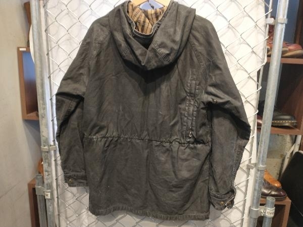 STEVENSON OVERALL HUNTING JACKET M CHARCOAL GRAY BLACK スティーブンソン オーバーオール ハンティングジャケット 日本製 店舗受取可_画像4