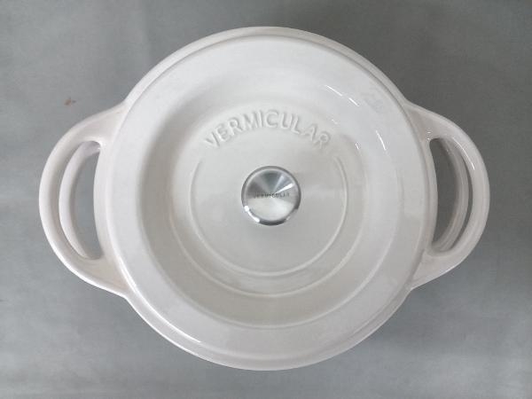 【箱付】 VERMICULAR バーミキュラ Oven Pot Rnund #18 オーブンポットラウンド18cm ナチュラルベージュ ガス,IH,ハロゲン,オーブン対応の画像3