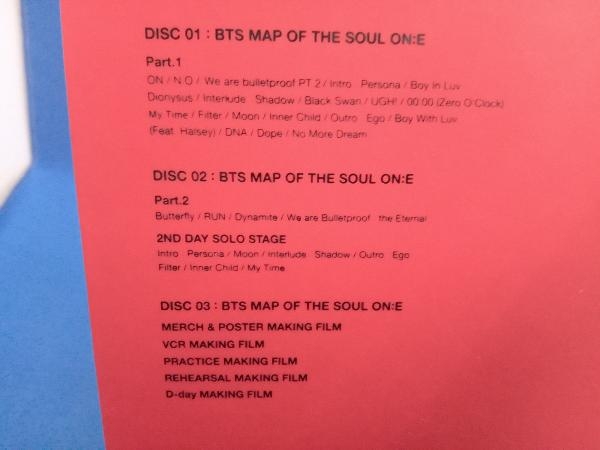DVD BTS MAP OF THE SOUL ON:E(UNIVERSAL MUSIC STORE & FC限定版)_画像4