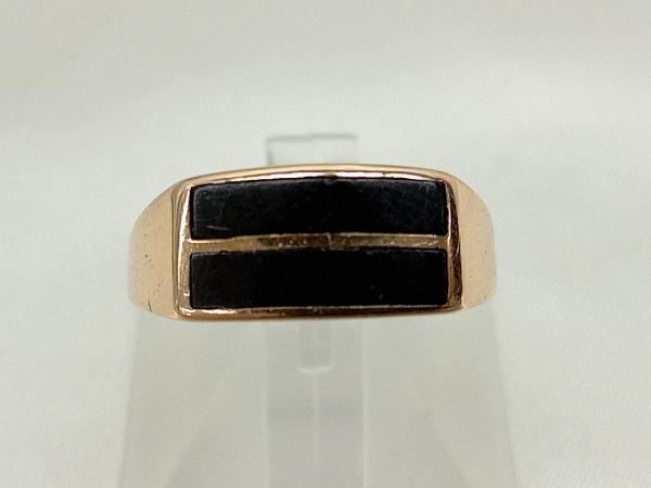 2024年おすすめのアイテム満載 めのう 【K18】13.5号 指輪 中古 貴金属 3.1g リング イエローゴールド