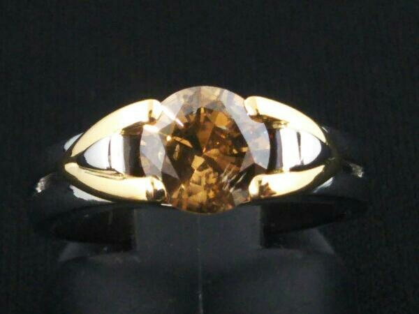 Pt900/K18/ダイヤ1.15ct/#13/7.4g/リング/指輪 | foundations