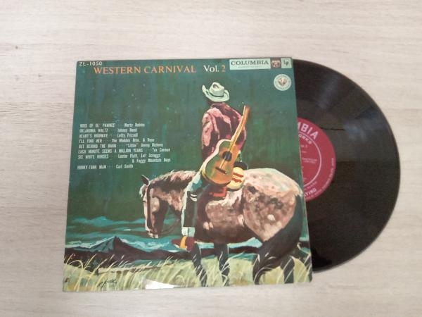 [10 дюймовый LP] Western * машина ni Val второй сборник WESTERN CARNIVAL Vol.2 ZL1050