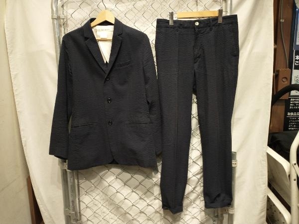 Easy Earl Life Products 3 Button Cotton set up M 2015-SU NAVY イージー アール ライフ プロダクツ セットアップ 日本製 店舗受取可_画像1