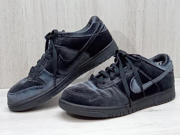 NIKE DUNK LOW Dover Street Market Triple Black Velvet DH2686-002