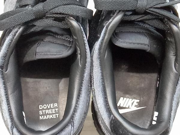 NIKE DUNK LOW Dover Street Market Triple Black Velvet DH2686-002