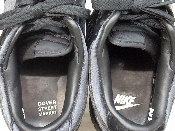 NIKE DUNK LOW Dover Street Market Triple Black Velvet DH2686-002 ナイキ / ドーバーストリート マーケット　26.5cm_画像4