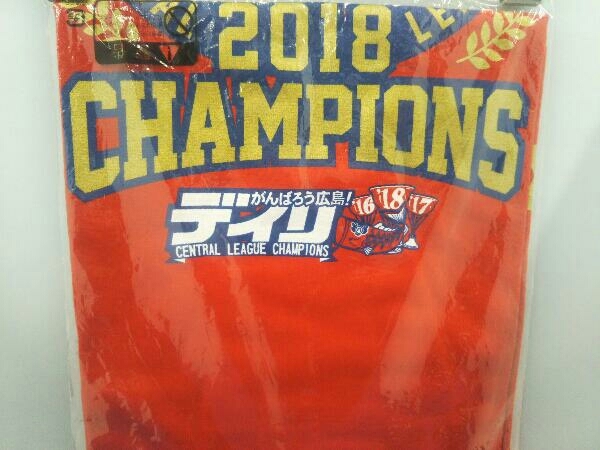 Carp 広島東洋カープ デイリースポーツ×カープ 2018 リーグチャンピオン Tシャツ Sサイズ_画像2