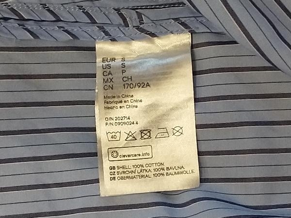 TOGA × H&M LAYERED STRIPE SHIRT BULE レイヤードストライプシャツ ブルー S 店舗受取可_画像5