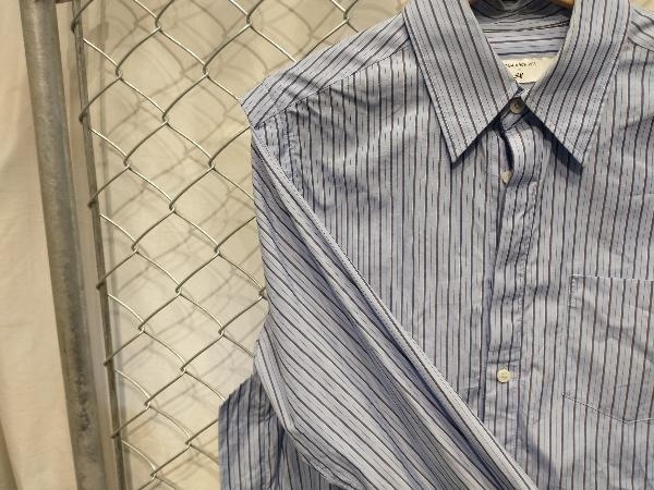 TOGA × H&M LAYERED STRIPE SHIRT BULE レイヤードストライプシャツ ブルー S 店舗受取可_画像7